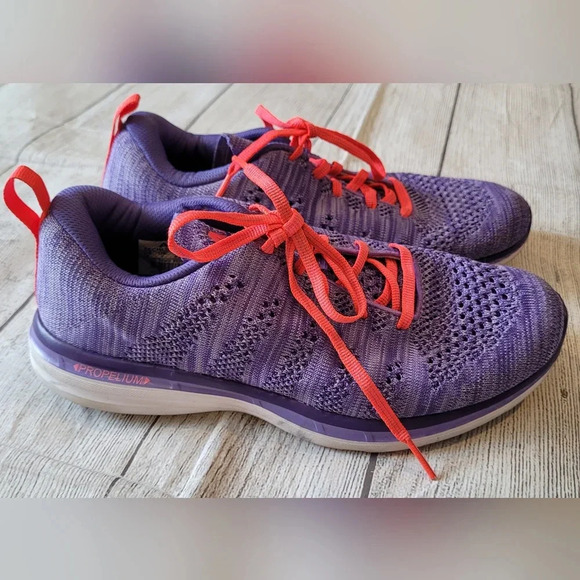 APL Techloom Pro Womens Athletic Sneakers •Size 9• Purple Athletic Sports Gym - Picture 3 of 10